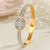 Beautiful Gold Chanel Logo Bangle Bracelet